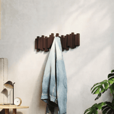 Cabideiro de Parede Sticks Marrom - Ela Decora